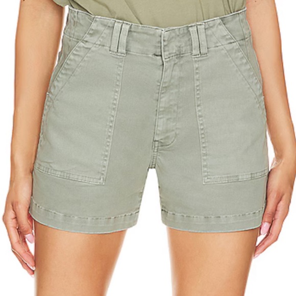 Pistola Marissa high rise utility short in bluff (green) size 24 - Picture 2 of 6
